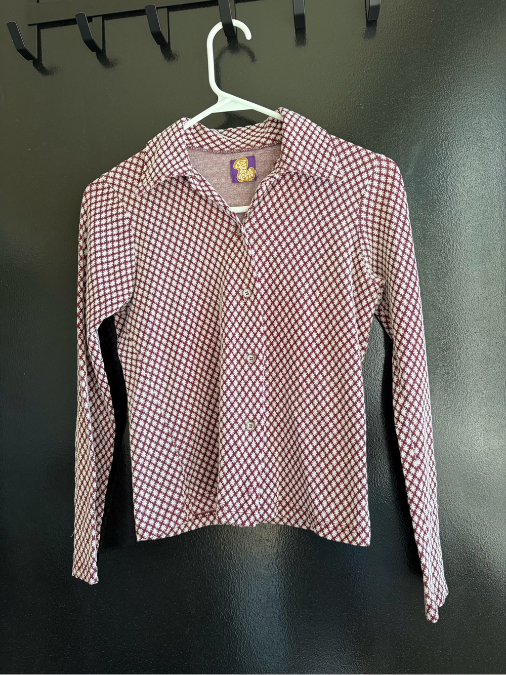 Free People Button Up Top